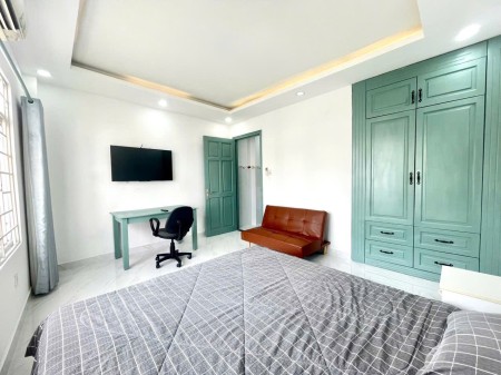 Cho thuê căn hộ 1PN ngay Trung tâm Quận 3, Hồ Con Rùa Full Nội thất có thang máy, máy giặt riêng