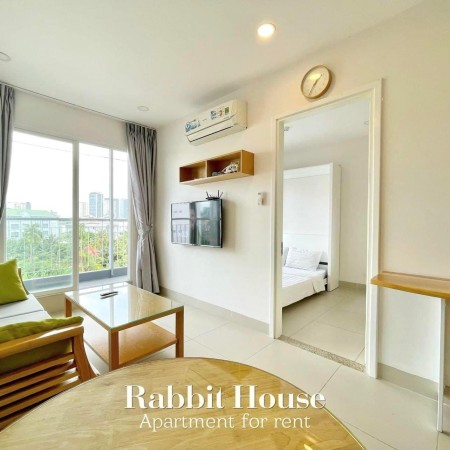 Căn hộ 1PN bancol 40m2 - Full NT, thang máy, rooftop cực chill, bãi ô tô - Ngay Điện Biên Phủ