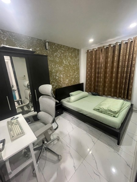 Cần Pass lại căn hộ dịch vụ full nội thất 1pn 1wc phòng khách riêng , tách bếp giá 7.8tr 0902202113