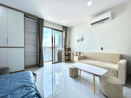 Studio bancol 40m2 - Full tiện nghi, máy giặt riêng, thang máy - Ngay Nguyễn Thượng Hiền