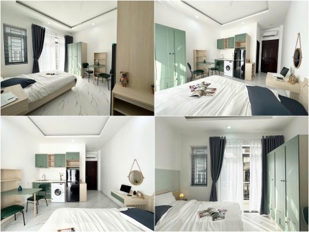 Nhà mới 100% studio bancol - Nội thất mới từ A đến Z, thang máy, bảo vệ - Gần ngã tư Hàng Xanh