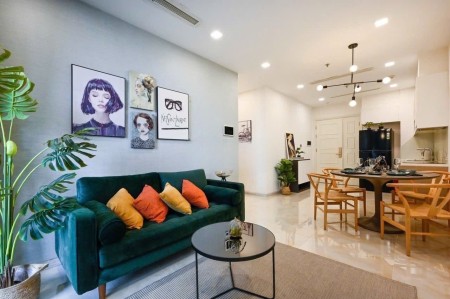 Cần cho thuê gấp căn hộ 1PN view sông Bitexco, giá chỉ 19 triệu/tháng tại Vinhomes Bason. Xem nhà 24