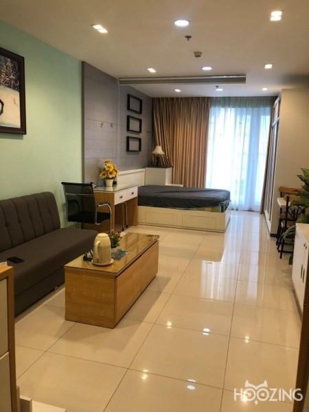 Cho thuê căn hộ Oficel Chung cư Sky Center Tân Bình, 36m2, Full Nt giá 11tr Lh 0933481089