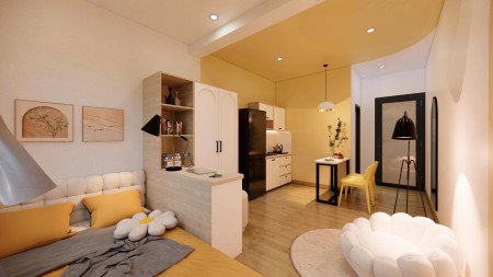 Cho thuê căn hộ mới 100% full nội thất mới Tân Bình - 0909186134