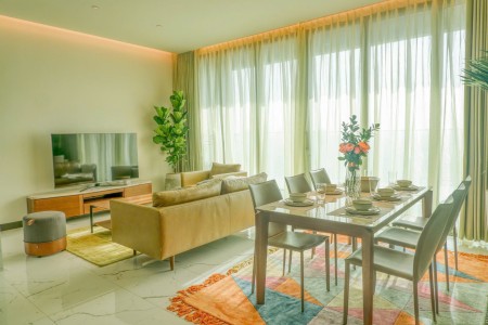 Cho thuê căn hộ 3 phòng ngủ full nội thất luxury tại Empire City Thủ Thiêm