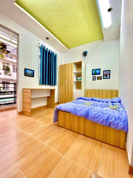 Cho thuê căn hộ studio full nội thất - Ban công thoáng mát