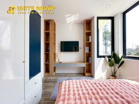 Cho thuê căn hộ 1 phòng ngủ có cửa sổ, full nội thất – Hoàng Việt, Tân Bình