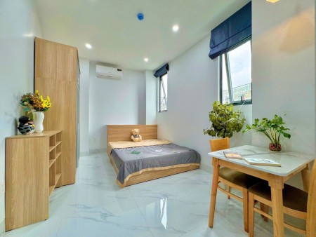 Cho thuê phòng 32m2 có cửa sổ trời, full nội thất, máy giặt riêng - gần trường Văn Lang cs3 