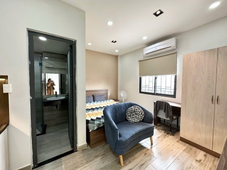 Căn Hộ Studio Cao Cấp - Cửa Sổ Thoáng - Bảo Vệ 24/7 An Ninh - Gần Nguyễn Gia Trí - Ung Văn Khiêm