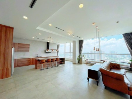 Thuê Penthouse Centana Thủ Thiêm Q2(180m, 3pn, full giá 49 tr/th) Nội thất sang trọng xịn xò,