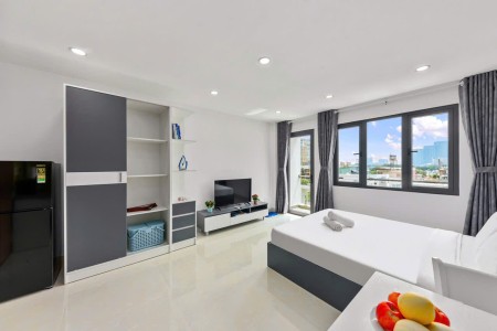 Cho thuê căn hộ đường Nguyễn Gia Trí - DT 40m2, bancol, nội thất đầy đủ từ A-Z