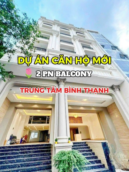 Căn Hộ 2 Phòng Ngủ, Ban Công Rộng 76m2, Full Nội Thất. Toà Nhà Thang Máy, Bảo Vệ. Ngay Hàng Xanh