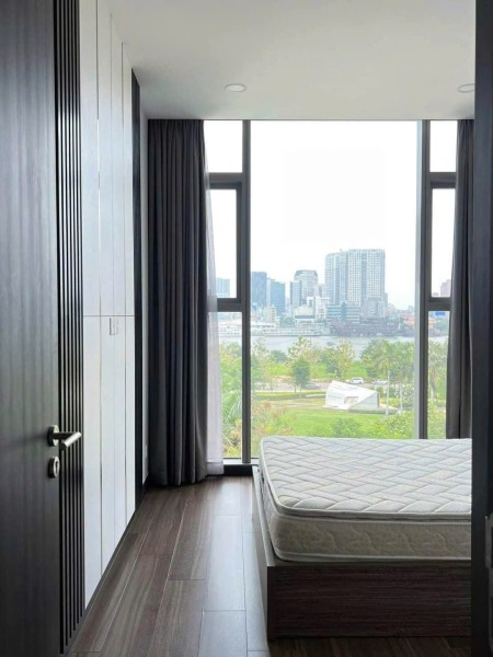 Cho thuê căn hộ 3 phòng ngủ tại Empire City | Căn hộ view sông, cây xanh thoáng mát