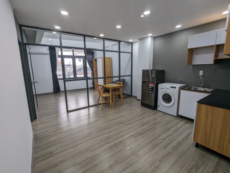 Căn Hộ STUDIO,1 PN + 1 STUDIO, full nội thất cao cấp, tone trắng, gần Landmark, Q1, 3, Đinh Bộ Lĩnh