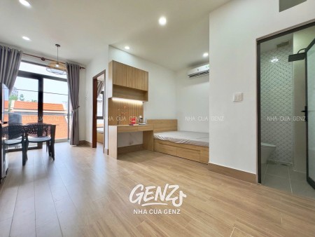 Cho thuê căn hộ ban công máy giặt riêng như hình thoáng Nam Kì Khởi NghĩQuận 3 gần vòng xoay Dân Chủ