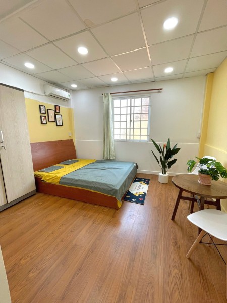 Cho thuê căn hộ Bình Thạnh - Ngay Hutech cách 50m - Studio tách bếp - Full nội thất