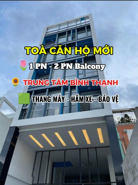 Căn Hộ 2 Phòng Ngủ 2 WC, Full Nội Thất, Giặt Riêng, Thang Máy, Bảo Vệ. Ngay Nguyễn Gia Trí, Hutech