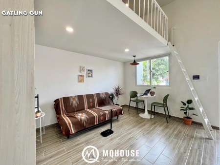 Toà Nhà Vừa Xây Xong Cho Thuê Phòng Dạng Gác - Full Nội Thất - Ngay Trường Sa - Ở Được 4 Ng 4 Xe