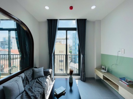 Cho Thuê Căn Hộ 1PN Ban Công Full Nội Thất Cao Cấp, Decor Tinh Tế - Khu Dân Trí Cao, Yên Tĩnh