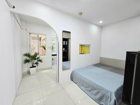 Căn hộ cho thuê 1PN Máy giặt riêng gần chung cư Hà Đô, đầy đủ nội thất tiện nghi