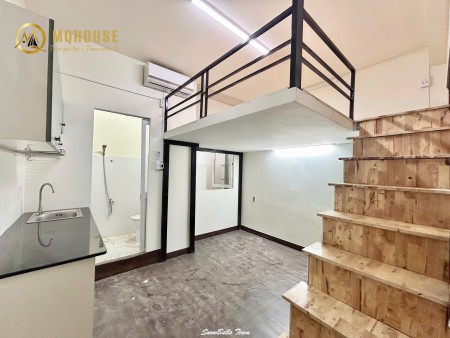 Cho thuê căn hộ duplex - Full nội thất gần trường ĐH Văn Lang