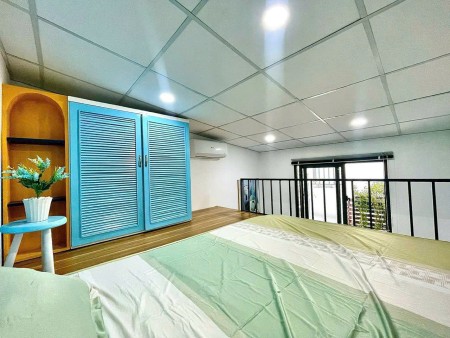 Căn Hộ Duplex Ở được 4 người, Cạnh Đại Học UEF, Full Nội thất, An ninh, Sạch sẽ, giờ giấc tự do