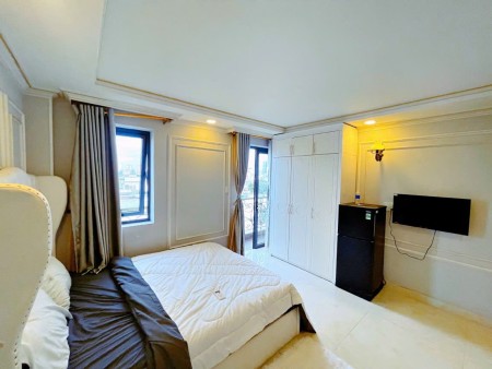 Cho thuê căn hộ Bình Thạnh - Studio full nội thất - Thang máy - Gần UEF - HIU - Hutech