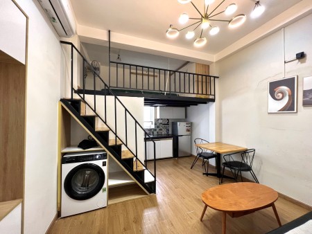 Căn hộ Duplex Quận 1 sát Bình Thạnh gần Hutech, Hồng Bàng, UEF, UEH - Máy giặt riêng, ban công