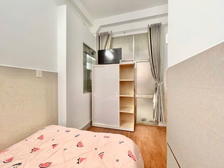 Phòng Cho Thuê Máy Giặt - Sấy Riêng, 1PN Ngay CMT8 Q10 Gần Đh Kinh Tế, Huflit, Hoa Sen