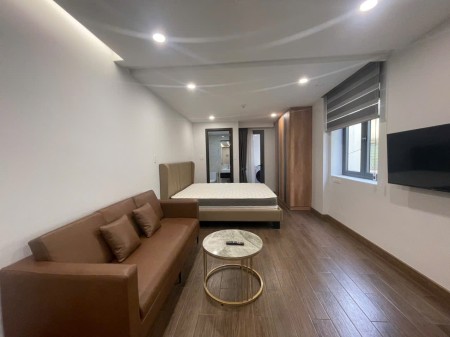 Căn Hộ New 100%, Dạng 1pn ban công, full nội thất, máy giặt riêng, bếp hút mùi, Q1 qua 5p