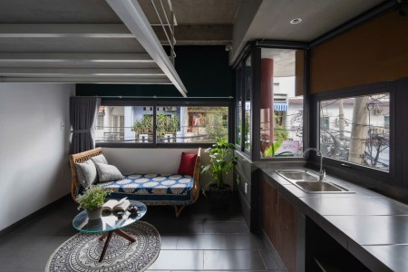 Căn hộ Duplex - Rộng 35m² Full Nội Thất - Thang Máy - gần chợ Hoàng Hoa Thám - nhà ga T3