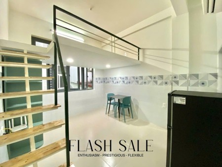 Phòng Duplex full nội thất, gần Điện Biên Phủ, Hàng Xanh, Quận 1