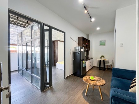  Căn hộ dịch vụ 1PN, 1PK, ban công tách bếp xịn xò ngay trung tâm quận 1