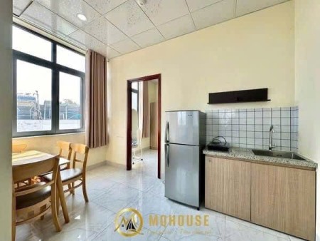 Cho thuê căn hộ 2PN view cửa sổ giá sinh viên cho bà con ở Quận 1Trần Quang Khải, Quận 1