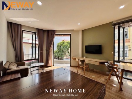 Cho thuê căn hộ mới khai trương ban công full nội thất mới ngay cầu Nguyễn Văn Cừ và cầu chữ Y