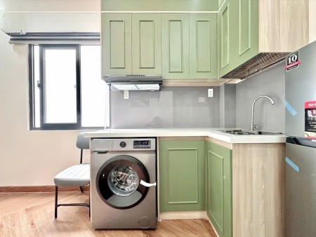 Cho thuê phòng studio có ban công, máy giặt riêng, gần Lê Văn Sỹ, Q3, Bình Thạnh