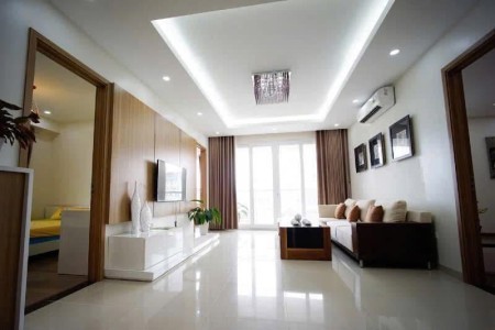 Cho thuê Sky Center Phổ Quang: 139m2, 3pn, 3wc, Nội thất đầy đủ, Giá thuê 25tr/th, ở liền