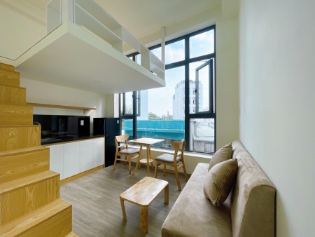 Cho thuê căn hộ Duplex Cửa sổ Q4 gần ĐH Luật, ĐH Nguyễn Tất Thành, cầu Tân Thuận