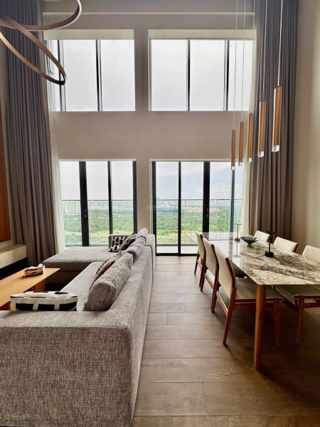 Crest Metropole Thủ Thiêm cho thuê căn duplex 3 phòng ngủ