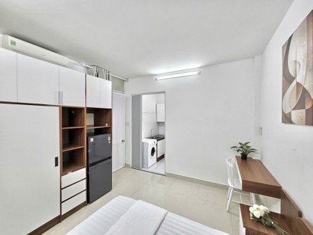 Cho thuê căn hộ Studio tách bếp gần đường 3/2, hẻm xe hơi - full nội thất mới 100% - Quận 10