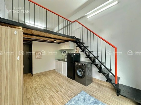Cho thuê Phòng Duplex Ngô Bệ – Tân Bình Full Nội Thất, Máy Giặc Riêng, Ban Công Rộng