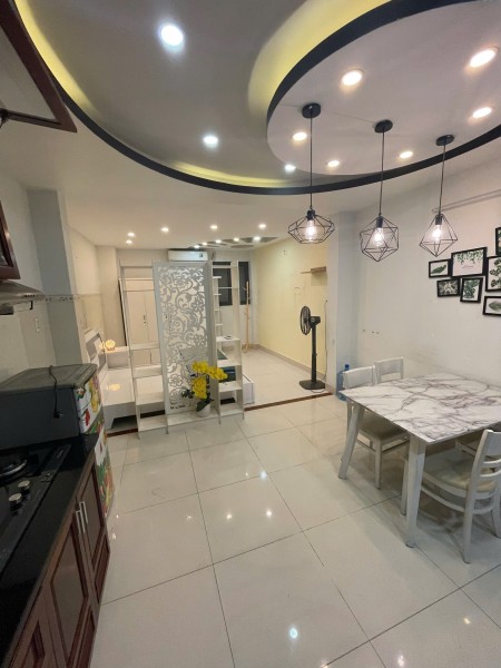 Cho thuê căn hộ trung tâm Quận 1 – Vòng xoay Cống Quỳnh, công viên 23/9 – Full nội thất, bếp rộng