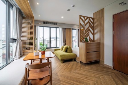 Cho thuê căn hộ 1PN - Ban công thoáng ngay gần sân bay Tân Sơn Nhất.