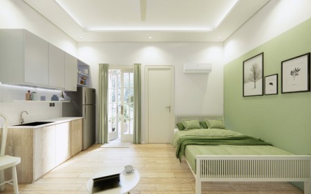 CHO THUÊ CĂN HỘ FULL NỘI THẤT BAN CÔNG Q1 gần công viên Lê Văn Tám, Cầu Kiệu, Nam Kỳ Khởi Nghĩa