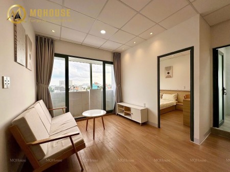 Cho thuê căn hộ 2PN siêu rộng full nội thất ngay khu Bàu Cát, Tân Bình.