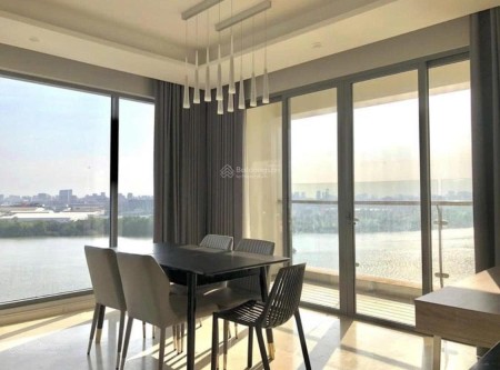 Đảo Kim Cương cho thuê căn hộ 4PN, view trực diện sông Sài Gòn – Nhà đẹp, trống sẵn.
