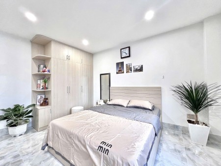 Căn hộ 1PN decor siêu thơ, cửa sổ thoáng, full nội thất, máy giặt riêng, bếp hút mùi, gần Q1,3,GV