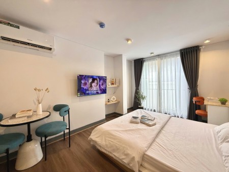 Cho thuê căn hộ Quận 3_nhà mới full nội thất_35m2 - Ban công - Thang máy, ngay trung tâm