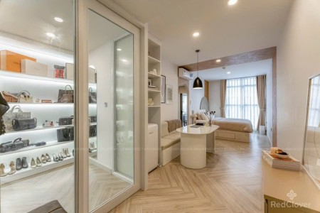 Thuê chung cư Saigon Royal full nội thất cao cấp view sông ban công lớn tại Bến Vân Đồn Q4 sát Q1