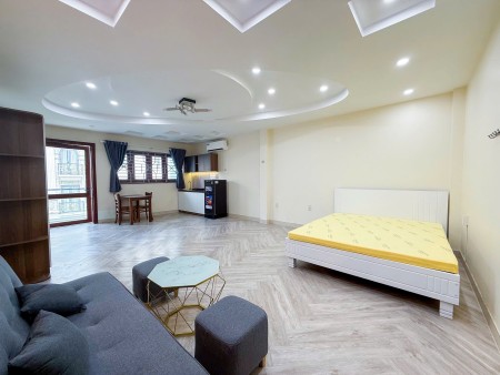 Cho thuê căn hộ Studio Ban công ngay khu Trung Sơn gần ĐH Tôn Đức Thắng, RMIT, vòng xoay Trung Sơn